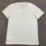 ZIYECH #7 Morocco Away White Fans Jersey 2022/23