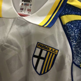 1995/97 Parma Away White Retro Soccer Jersey