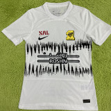 2023/24 Al Ittihad Away White Player Version Jersey 吉达联