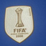 2008/09 M Utd Third Blue Long Sleeve Retro Jersey