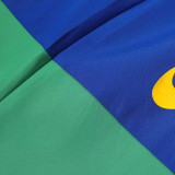 2024/25 Brazil Blue Windbreaker