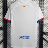 PEDRI #8 BA 1:1 Quality Away Fans Jersey 2023/24 (Have UNHCR ACNUR 有背号下广告) ★★