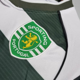 2001/03 Lisbon Home Retro Long Sleeve Soccer Jersey