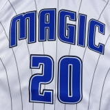 2023/24 Magic FULTZ #20 White NBA Jerseys 热压