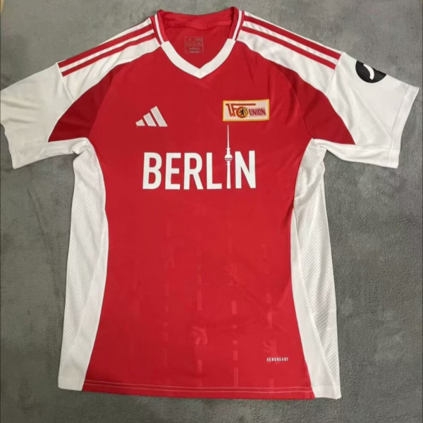 2024/25 Berlin Union Home Red Fans Soccer Jersey