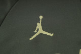 2024/25 PSG Army Green Kids Sweater Tracksuit