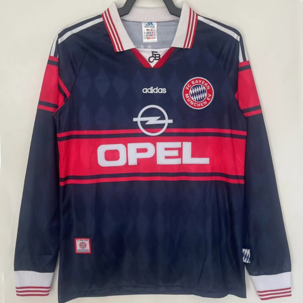 1997/1999 BFC Home Long Sleeve Retro Soccer Jersey