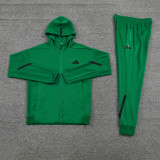 2025 Nk~ Green Zipper Jacket Tracksuit