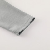 2025 Puma Grey Hoody Zipper Jacket Windbreaker