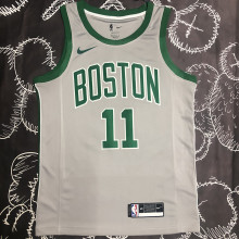 Celtics IRVING #11 Grey NBA Jerseys