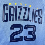 2023/24 Grizzlies ROSE #23 Blue NBA Jerseys