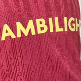 2024/25 BA Home Player Version Long Sleeve Jersey 胸前大广告