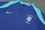2024/25 Brazil Blue Sweater Tracksuit