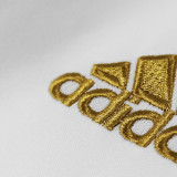 2011/12 RM Home White Retro Long Sleeve Soccer Jersey