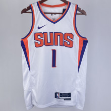 2023/24 Suns BOOKER #1 White NBA Jerseys