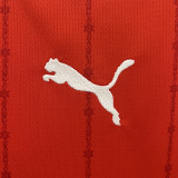 2024/25 Swizerland Home Red Fans Soccer Jersey