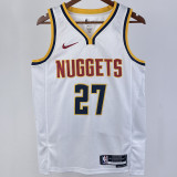 2023/24 Nuggets MURRAY #27 White NBA Jerseys
