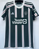 CASEMIRO #18 M Utd 1:1 Quality Away Fans Jersey 2023/24 (UCL Font 欧冠字体)