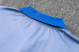 2024/25 In Milan Light Blue POLO Training Tracksuit