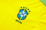 2025 Brazil Yellow Training Jersey(A Set)