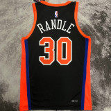 2023 NY Knicks RANODLE #30 Black City Edition NBA Jerseys