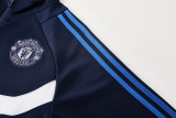 2024/25 M Utd Sapphire Blue Jacket Tracksuit