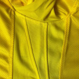 2024/25 Club America Home Yellow Long Sleeve Fans Jersey
