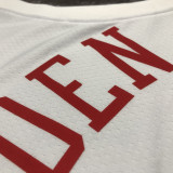 76ers HARDEN #1 City Edition White NBA Jerseys