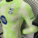 2024/25 BA Third Green Player Version Long Sleeve Jersey 胸前大广告