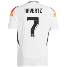 HAVERTZ #7 Germany Home White Fans Soccer Jersey 2024/25