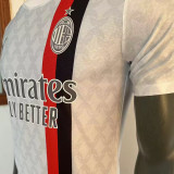 2023/24 AC Milan Away Whihte Player Version Soccer Jersey