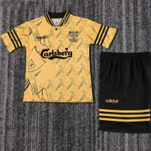 1994/96 LFC Third Retro Kids Soccer Jersey