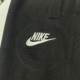 2024/25 Nk~ Black Pure Cotton Sports Trousers Zipper style