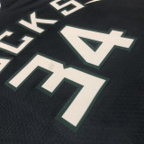 2023 Bucks ANTETOKOUNMPOL #34 Black NBA Jerseys