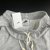 2024/25 Nk~ Grey Pure Cotton Sports Trousers Zipper style
