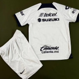 2023/24 Pumas UNAM White Kids Soccer Jersey