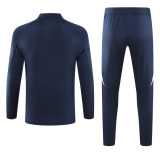 2025 Ad~ Sapphire Blue Kids Sweater Tracksuit