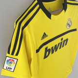 2011/12 RM Goalkeeper Yellow Retro Soccer Jersey