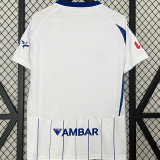 2024/25 Zaragoza Home White Fans Soccer Jersey