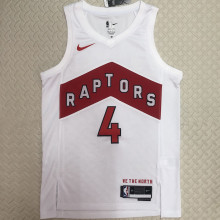 Toronto Raptors BARNES #4 White Home NBA Jerseys