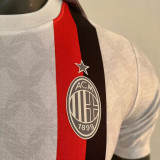 2023/24 AC Milan Away Whihte Player Version Soccer Jersey