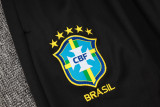 2025 Brazil Black Sweater Tracksuit