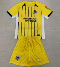 2024/25 Brighton Away Yellow Kids Soccer Jersey