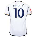 2023/24 RM Home White Player Version Long Sleeve Jersey