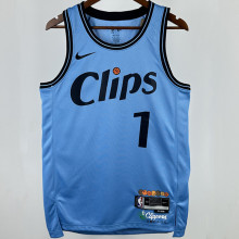 2025 Clippers HARDEN #1 Blue NBA Jerseys