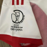 2002 China Away White Retro Soccer Jersey