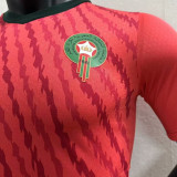 2023/24 Morocco Red Player Version Jersey