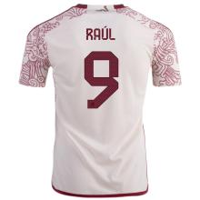 RAÚL #9 Mexico 1:1 Quality Away Fans Soccer Jersey