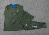 2024 PSG Dark Green Sweater Tracksuit