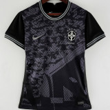 2022/23 Brazil Black Women Soccer Jersey